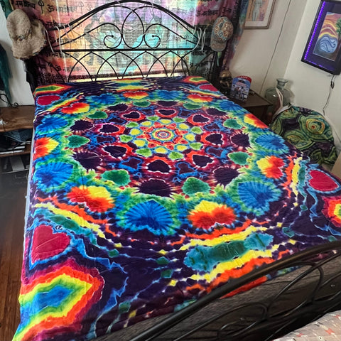 Limited Edition "Monster Heartdala" Queen Size Blanket GOING OUT OF BUSINESS SALE
