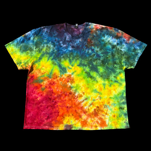 5XL "Rainbow Scrunch" Tiedye Shirt