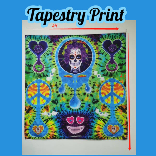 Limited Edition "Steal Your Sugar" 4'x4' Tapestry PRINT