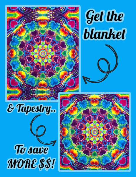 Limited Edition "Monster Heartdala" Queen Size Blanket GOING OUT OF BUSINESS SALE