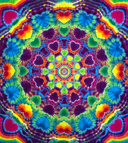Limited Edition "Monster Heartdala" 4'x4' Tapestry PRINT