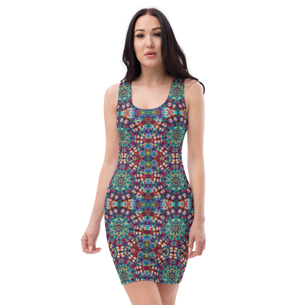 Tiedye Print Dress
