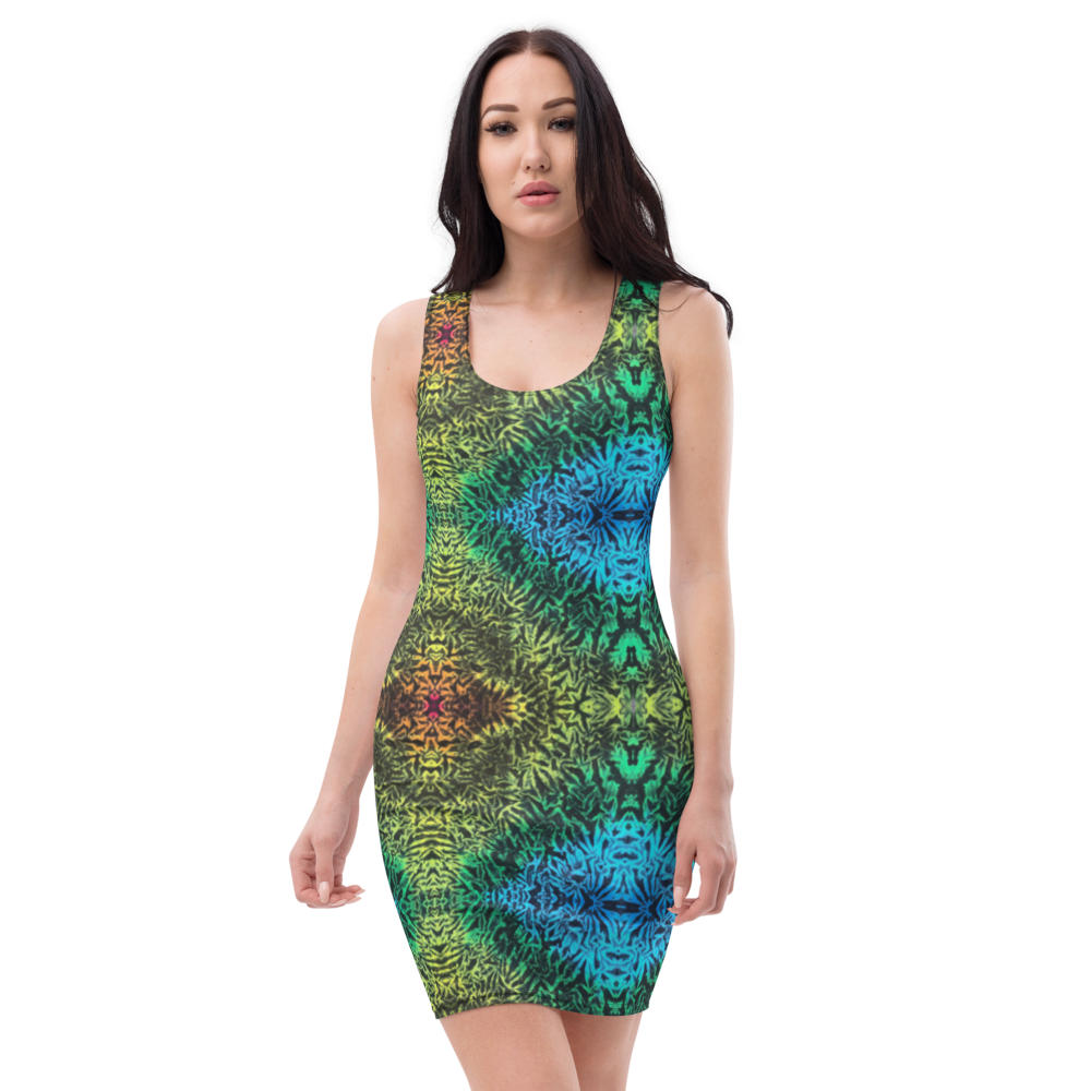 Tiedye Print Dress