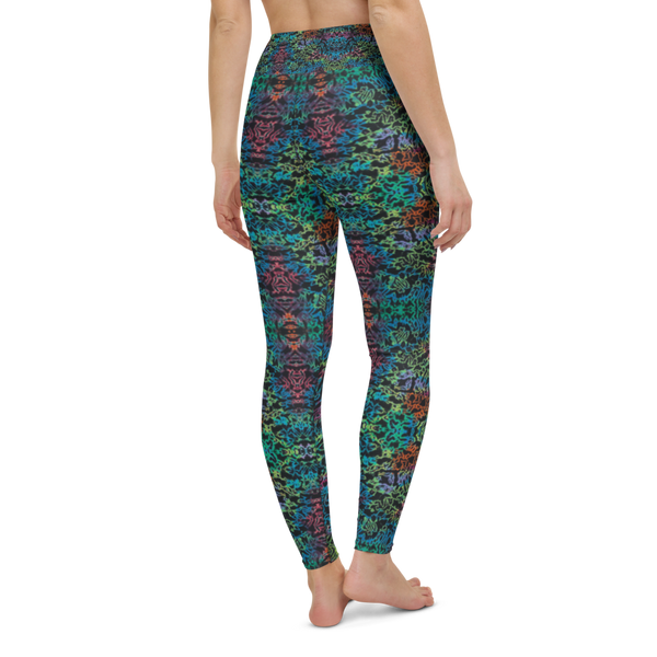 TieDye Print Yoga Leggings