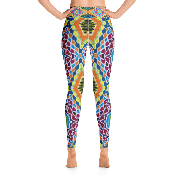TieDye Print Yoga Leggings