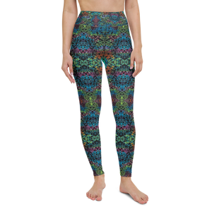 TieDye Print Yoga Leggings