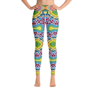 TieDye Print Yoga Leggings