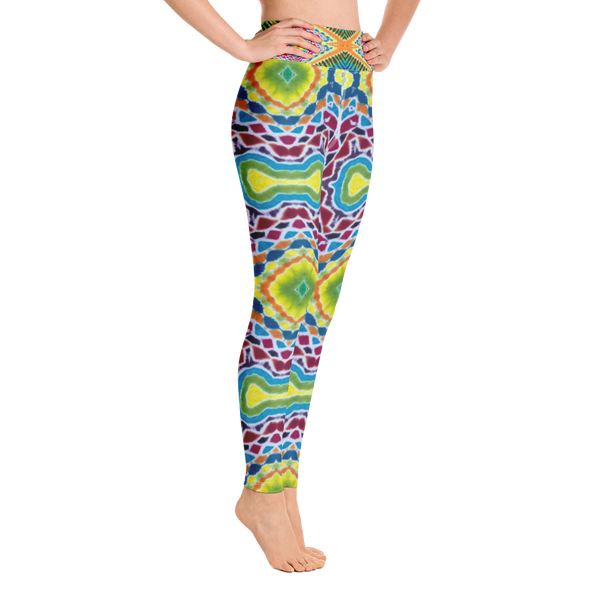 TieDye Print Yoga Leggings