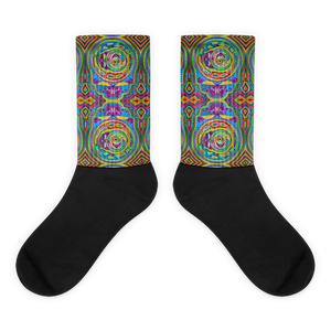 Tiedye Spinception Socks