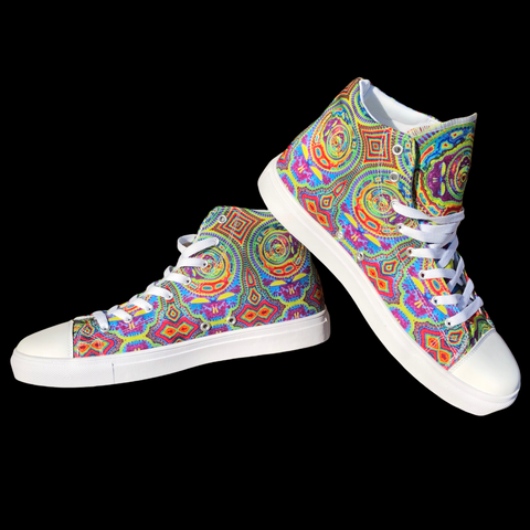 Women’s High-Top Tiedye Spinception Shoes