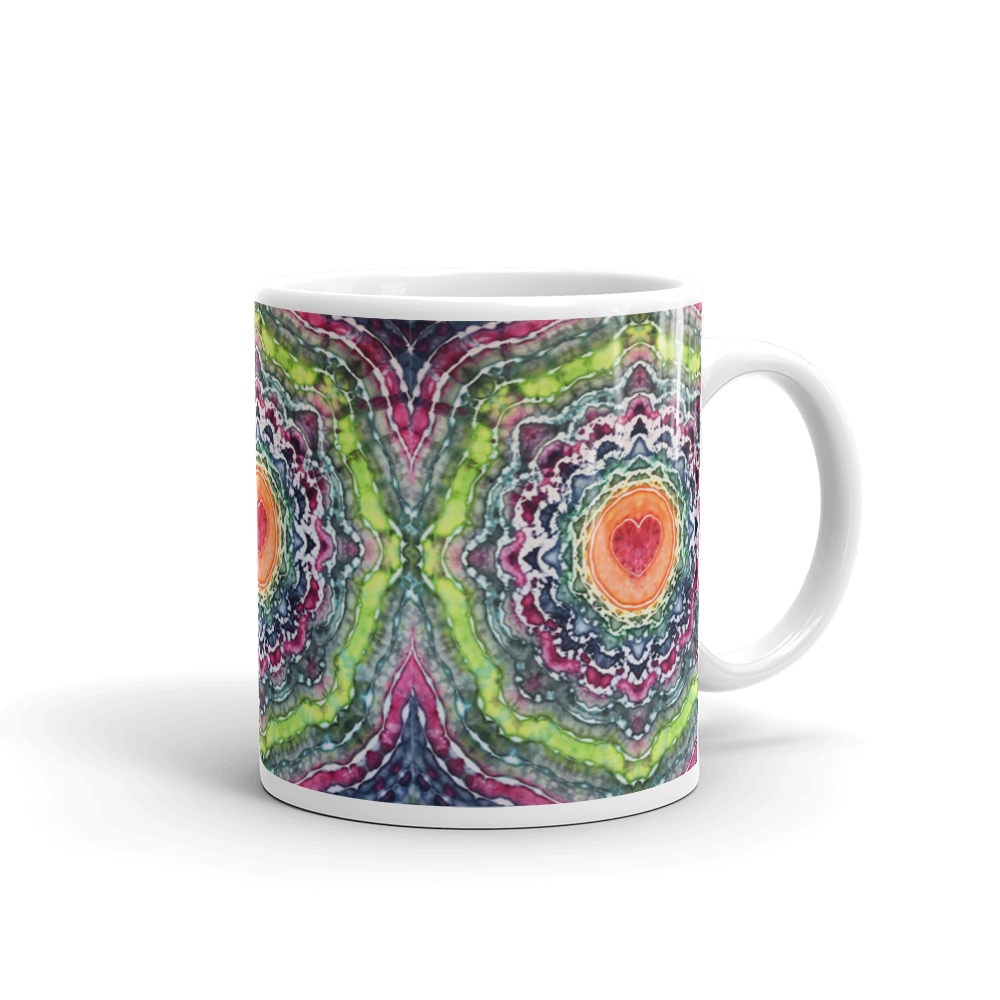 Glossy TieDye Mug
