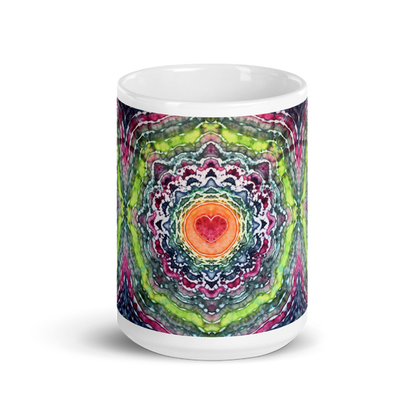 Glossy TieDye Mug