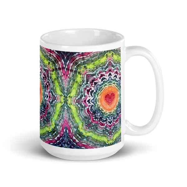 Glossy TieDye Mug