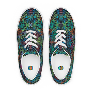 Women’s lace-up TieDye print shoes