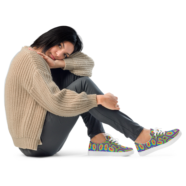 Women’s lace-up Peace & Love shoes