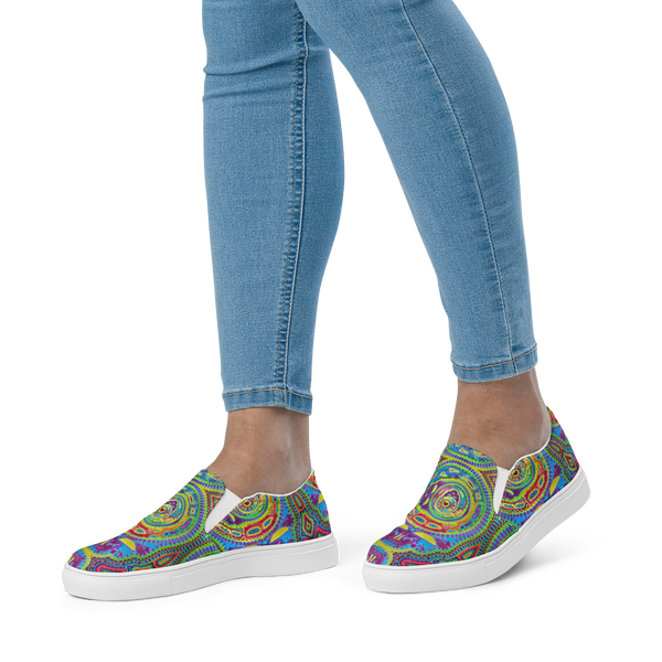 Women’s slip-on Spinception shoes